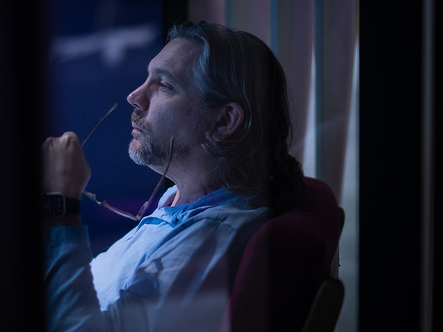 Steve portrait 1 Steve Cuss listens carefully during a workshop